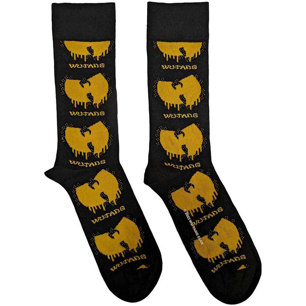 WuTang Clan - Dripping Logo Ankle socks - Black